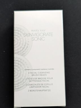 Mary Kay Skinvigorate Sonic Facial Cleansing Brush Heads - White
